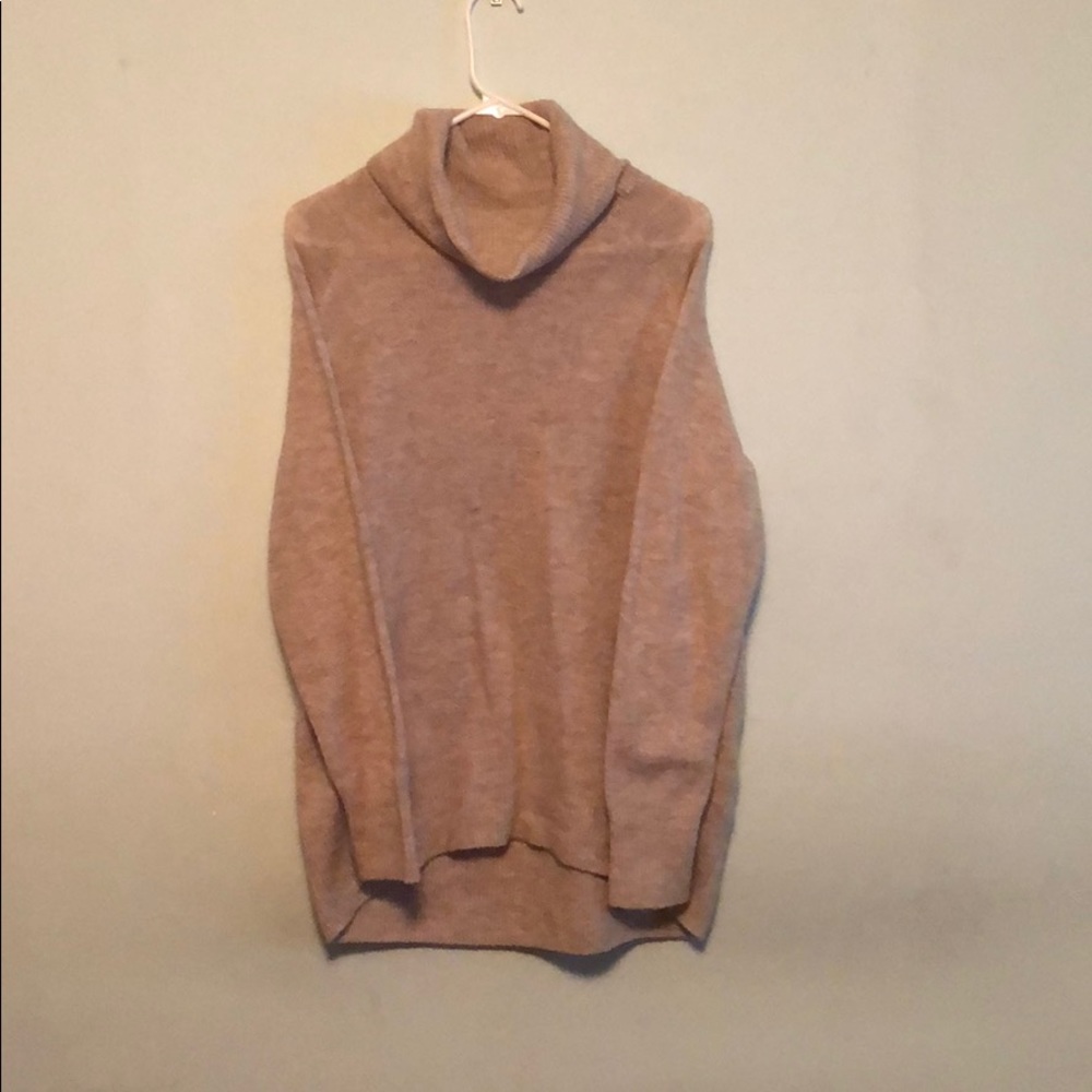 Cowl neck longer sweater. Brand new without tags.